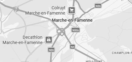 Google Map inactive de Marche (adresse prochainement disponible)